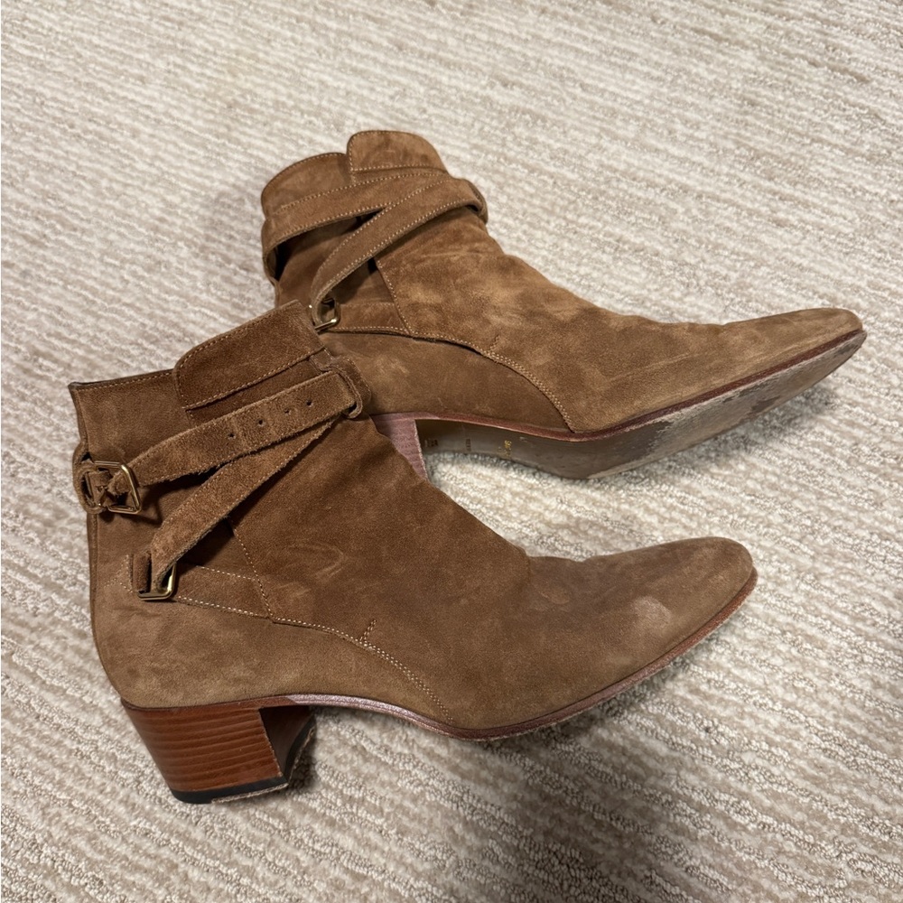 Saint Laurent Wyatt Suede boot